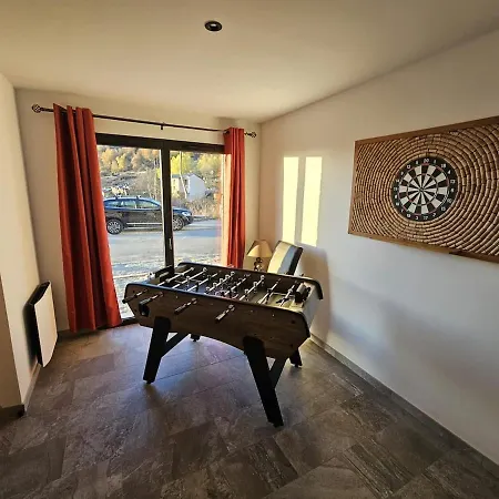 Chalet Neuf Jacuzzi Terrasse Salle Jeux Proche Font Romeu *