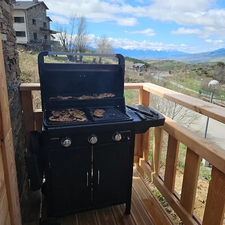 Neuf Jacuzzi Terrasse Salle Jeux Proche Font Romeu Chalet Egat