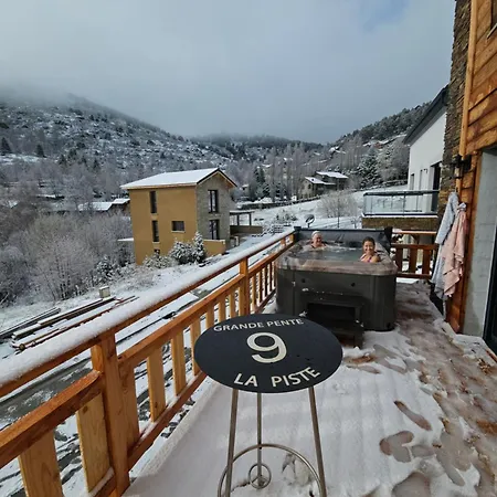Neuf Jacuzzi Terrasse Salle Jeux Proche Font Romeu Chalet
