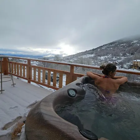 Chalet Neuf Jacuzzi Terrasse Salle Jeux Proche Font Romeu *